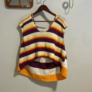 BDG knitted hoodie tank